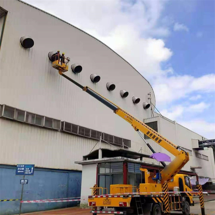 舟山高空作业车出租服务：专业广告牌安装解决方案